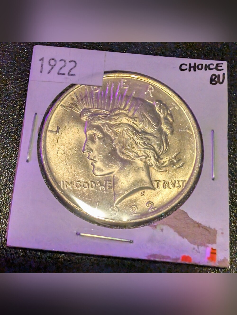 1922 Peace Silver Dollar Choice BU (MS64)